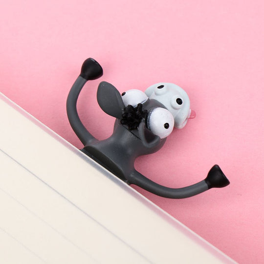Animal Cartoon 3D Stereo Gift Bookmark